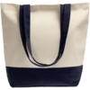 Холщовая сумка Shopaholic, темно-синяя (Изображение 2)