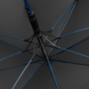 Зонт-трость с цветными спицами Color Style, синий с черной ручкой (Изображение 5)