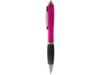 Ручка пластиковая шариковая Nash (черный/розовый) синие чернила (Изображение 2)