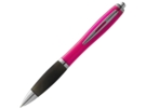 Ручка пластиковая шариковая Nash (черный/розовый) синие чернила