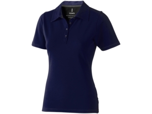 Рубашка поло Markham женская (антрацит/темно-синий) L
