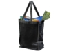 Ламинированная сумка для покупок, средняя, 80 г/м2 (черный)  (Изображение 2)