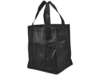 Ламинированная сумка для покупок, 80 г/м2 (черный)  (Изображение 1)