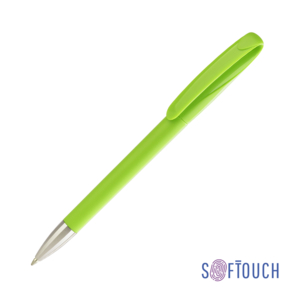 Ручка шариковая BOA SOFTTOUCH M, покрытие soft touch (зеленое яблоко)