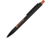 Ручка металлическая шариковая Blaze (черный/оранжевый)  (Изображение 1)