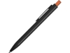 Ручка металлическая шариковая Blaze (черный/оранжевый)  (Изображение 4)