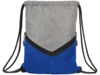 Спортивный рюкзак-мешок (серый/ярко-синий)  (Изображение 2)