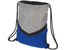 Спортивный рюкзак-мешок (серый/ярко-синий) 