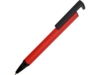 Подарочный набор Jacque с ручкой-подставкой и блокнотом А5 (черный/красный)  (Изображение 3)