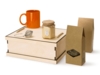 Подарочный набор Tea Duo Deluxe (коричневый/оранжевый/натуральный)  (Изображение 1)