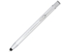 Ручка-стилус металлическая шариковая Moneta с анодированным покрытием (серебристый)  (Изображение 1)
