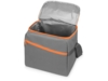 Изотермическая сумка-холодильник Classic (серый/оранжевый)  (Изображение 2)