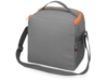Изотермическая сумка-холодильник Classic (серый/оранжевый)  (Изображение 3)