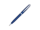 Ручка шариковая Gamme Classic (серебристый/синий матовый) 