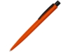 Ручка шариковая металлическая Lumos M soft-touch (черный/оранжевый)  (Изображение 1)
