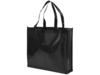 Ламинированная сумка для покупок (черный)  (Изображение 1)