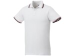 Рубашка поло Fairfield мужская (красный/белый) 3XL