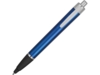 Ручка пластиковая шариковая Glow (черный/синий/серебристый)  (Изображение 2)