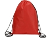 Рюкзак-мешок Reviver из нетканого переработанного материала RPET (красный)  (Изображение 2)