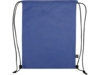 Рюкзак-мешок Reviver из нетканого переработанного материала RPET (синий)  (Изображение 4)