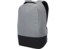 Противокражный рюкзак Cover для ноутбука 15’’ из переработанного пластика RPET (черный/серый) 