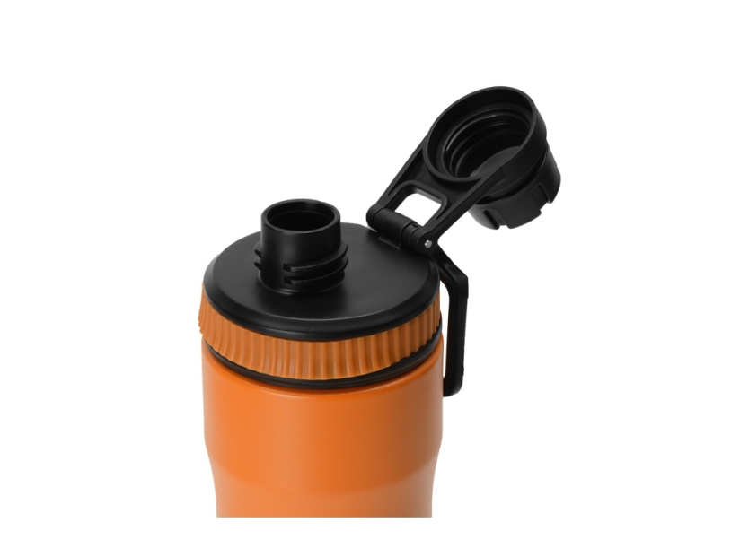 Бутылка для воды из стали Supply, 850 мл (оранжевый)  (Изображение 3)