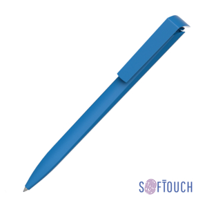 Ручка шариковая TRIAS SOFTTOUCH (голубой)