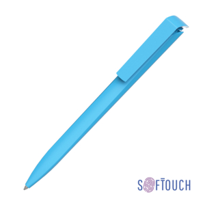 Ручка шариковая TRIAS SOFTTOUCH (бирюзовый)