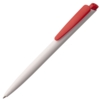 Ручка шариковая Senator Dart Polished, бело-красная (Изображение 1)