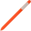 Ручка шариковая Swiper Soft Touch, неоново-оранжевая с белым (Изображение 2)