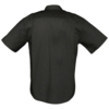 Рубашка мужская с коротким рукавом Brisbane черная, размер S (Изображение 2)