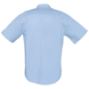 Рубашка мужская с коротким рукавом Brisbane голубая, размер S (Изображение 2)
