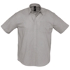 Рубашка мужская с коротким рукавом Brisbane серая, размер S (Изображение 1)