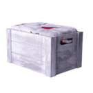 Плед новогодний &quot;Снегири&quot; в подарочной коробке; серый с красным; 130х150 см; полиэстер, 220 гр/м2