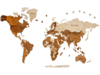 Интерьерная карта мира World (Изображение 1)