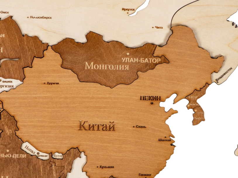 Интерьерная карта мира World (Изображение 6)