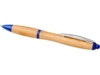 Ручка шариковая Nash из бамбука (ярко-синий/натуральный)  (Изображение 3)