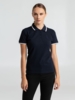 Рубашка поло женская Practice women 270 темно-синяя с белым, размер S (Изображение 3)