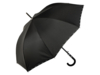 Зонт-трость полуавтоматический Ferre Milano, черный (Изображение 1)