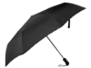 Зонт складной автоматический (черный)  (Изображение 3)