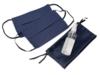 Набор средств индивидуальной защиты в сатиновом мешочке Protect Plus (синий) 100 мл (Изображение 1)