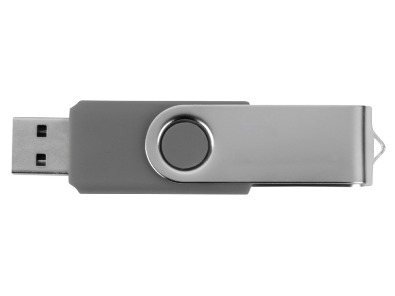 USB-флешка на 16 Гб Квебек (темно-серый) 16Gb (Изображение 4)