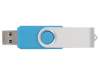 USB-флешка на 8 Гб Квебек (голубой) 8Gb (Изображение 4)
