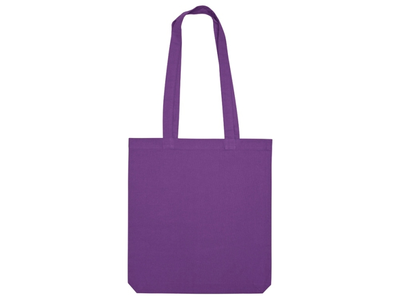 Сумка из плотного хлопка Carryme 220, 220 г/м2 (фиолетовый)  (Изображение 3)
