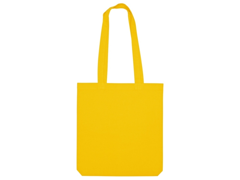Сумка из плотного хлопка Carryme 220, 220 г/м2 (желтый)  (Изображение 3)