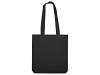 Сумка из плотного хлопка Carryme 220, 220 г/м2 (черный)  (Изображение 3)
