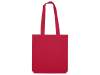 Сумка из плотного хлопка Carryme 220, 220 г/м2 (красный)  (Изображение 3)