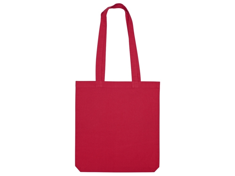 Сумка из плотного хлопка Carryme 220, 220 г/м2 (красный)  (Изображение 3)