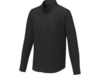 Рубашка Pollux мужская с длинным рукавом (черный) 5XL (Изображение 1)