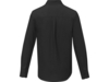 Рубашка Pollux мужская с длинным рукавом (черный) 5XL (Изображение 3)